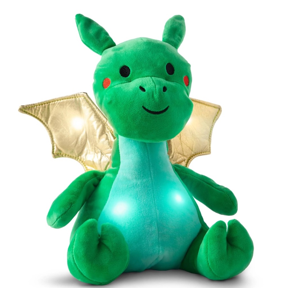 FAO Schwarz Dragon LED Light Up & Sound Plush Toy NEW requires batteries - Picture 11 of 11